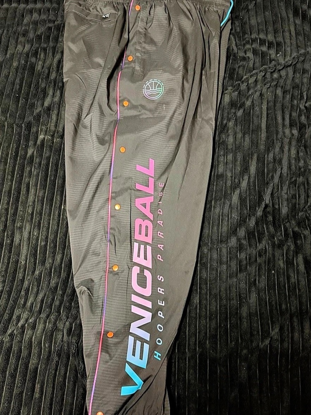 PUMA VB X-Sport Pants Men's Black & Pink XL NWT